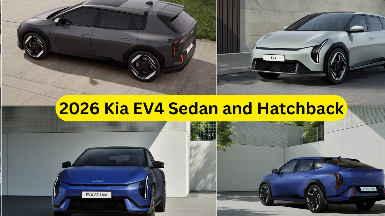 2026 Kia EV4 Sedan and Hatchback
