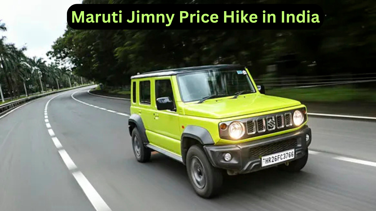 Maruti Jimny Price Hike in India
