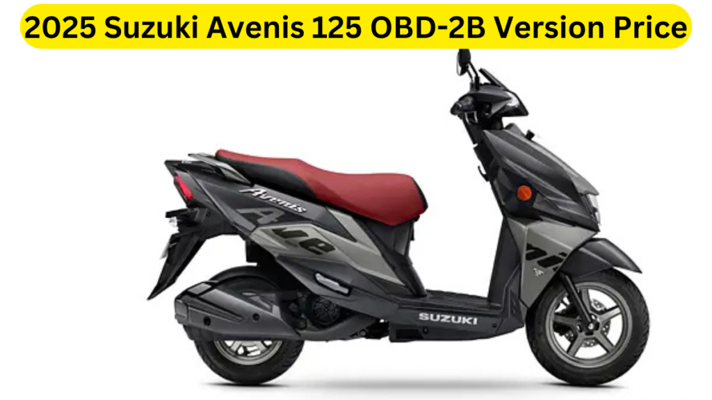 2025 Suzuki Avenis 125 OBD-2B Version